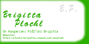 brigitta plochl business card